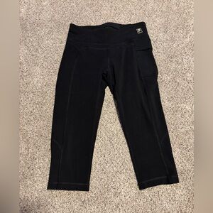 Fila Women's Black Capri Leggings